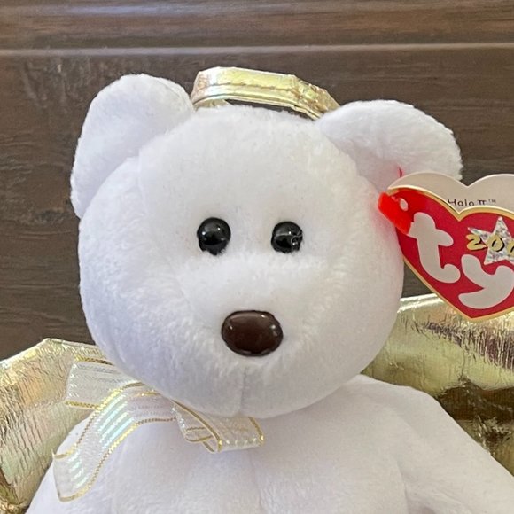 *Mint* TY Beanie Baby, Millennium Vintage 2000 - Halo II Bear with Rare Tag - Picture 8 of 8